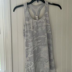 Lulu Lemon Camo Razorback Tank, Size 4